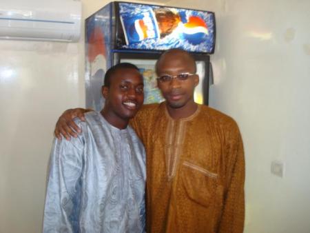 me and un copin de classe